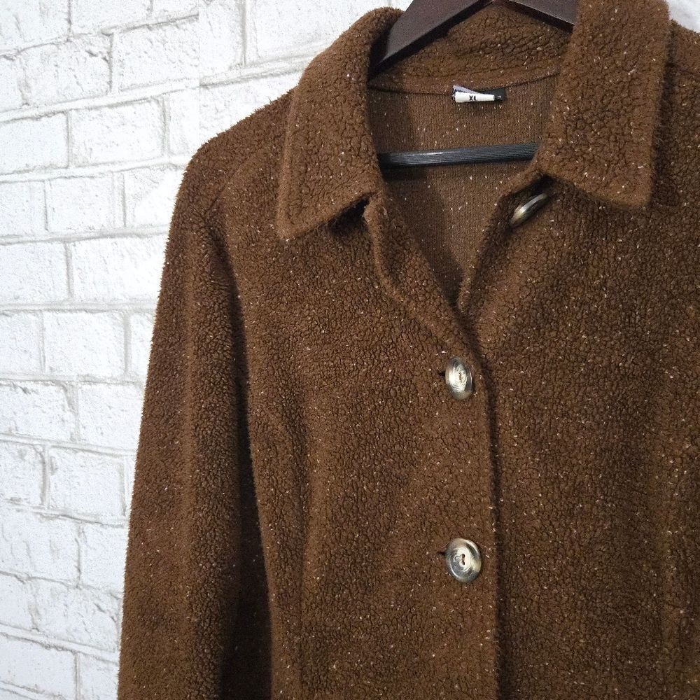 Nomadic Traders vintage brown sweater/jacket - Picture 7 of 15